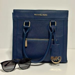 Navy Michael Kors Handbag or Crossbody